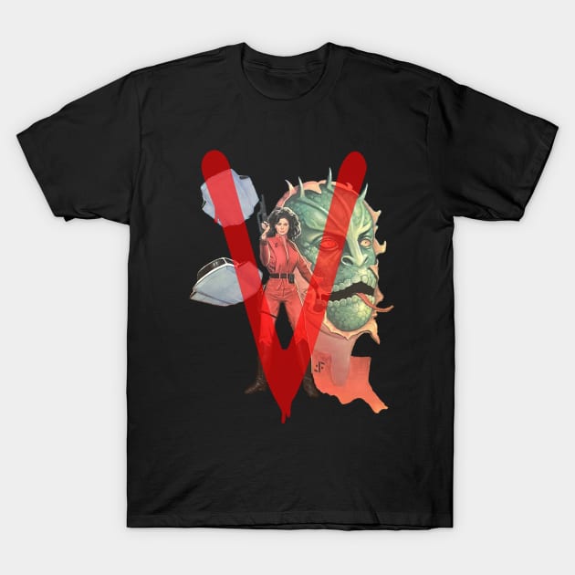 V - Diana Lives! T-Shirt by RetroZest